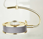 Kolarz Infinity 5030.30130.000/le59 подвесной светильник золото 24 карата ø24cm высота 20cm макс. высота 190cm 1 лампа g9