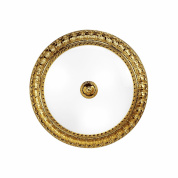 Kolarz MILADY 0298.13.15 потолочный светильник французское золото белый ø40cm высота 11cm 3 лампы e27