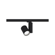 потолочный светильник с чёрным корпусом для трёхфазного шинопровода 3PHASE-track