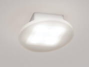 BORN 2B LED ROUND SD SATIN (white) декоративный накладной светильник, Molto Luce