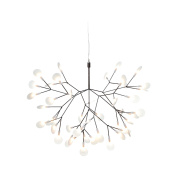 подвесной светильник с множеством тонких ветвей и шарообразными рассеивателями