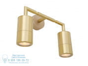 Ennis Латунный светодиодный настенный светильник для ванной комнаты Mullan Lighting MLBWL111ANTBRSIP44