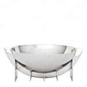 107943 Bowl Bismarck nickel finish лоток Eichholtz