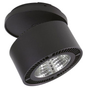 214847 Lightstar Forte inca led потолочный светильник, 40Вт, 4000K, 3400лм, черный