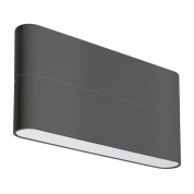 032412 Arlight Светильник SP-WALL-FLAT-S170x90-2x6W Warm3000 (GR, 120 deg, 230V)