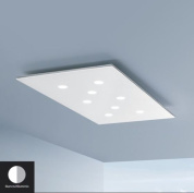 Pop Icone Потолочный светильник прямоугольный Aluminium, White i-c-0396