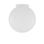 матовый стеклянный шаровой плафон диаметром 20 см