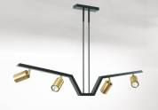 ALBATROS Davidts lighting Albatros потолочный светильник с четырьмя поворотными прожекторами на штанге