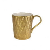Peacock gold mug кружка, Villari