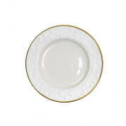 Taormina white & gold bread & butter plate тарелка, Villari
