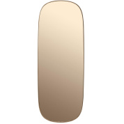 настенное зеркало овальное розовое