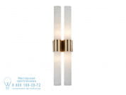 Tube Легкий настенный светильник из старинной латуни и алебастра Possoni Illuminazione 2000/A4