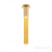 Kolarz Mobile murano 5340.10130.A точечный светильник золото 24 карата mobile murano янтарь ширина 13cm макс. высота 34cm 1 лампа cветодиодная лампа с регулировкой яркости