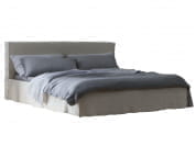 Brick Двуспальная кровать с мягким изголовьем Gervasoni