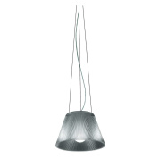 подвесной светильник с прозрачным плафоном и металлической основой