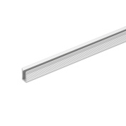 анодированный алюминиевый профиль для фиксации светодиодной ленты скрытого монтажа