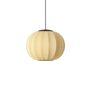 KW45 SU LED Made by Hand Knit-Wit Подвесной светильник Ø45 с жёлтым тканевым плафоном LED
