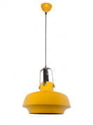 Yellow Industrial Shipyard Pendant Light подвесной светильник FOS Lighting Bell-Yellow-HL1