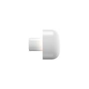 настенное бра белого цвета с круглым корпусом