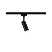 трековый светильник черный матовый серии 2Easy для однофазного шинопровода