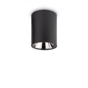 206004 NITRO 10W ROUND Ideal Lux потолочный светильник черный