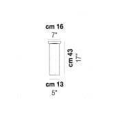 TUBES PL 40 Vistosi Потолочный светильник