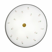 потолочный светильник латунный с четырьмя плафонами