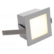 111262 SLV FRAME BASIC LED светильник встраиваемый 1W, 3000К, 350мА, серебристый