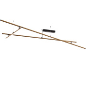 потолочный светильник с каскадом цилиндрических плафонов IP40