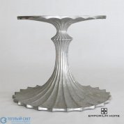 Flute Table Base-Silver Leaf-34 Global Views стол