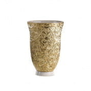 Amour small vase - gold ваза, Villari