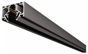 встраиваемый магнитный трек чёрного цвета для магнитной системы