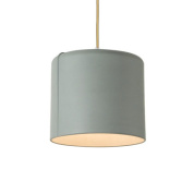 IN-ES020GR-O In-es Artdesign Candle подвесная люстра с цилиндрическим абажуром нейтрально-серого оттенка