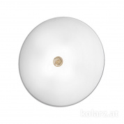 Kolarz Centro 0314.U13.3/aq21 потолочный светильник золото 24 карата белый ø42cm высота 8cm 3 лампы e27