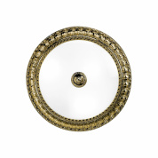 Kolarz MILADY 0298.13.4 потолочный светильник состаренная латунь белый ø40cm высота 11cm 3 лампы e27