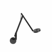 Rotaliana String W2 Mini DWT настенный светильник с регулируемым кронштейном чёрный 1SRW2MW262ZL0
