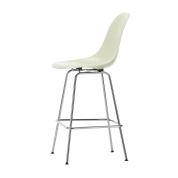 4055737331855 Eames Fiberglass Vitra Барный стул средний, пергамент/хром