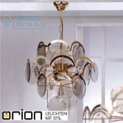 Люстра Orion Rauchglas LU 1108/10 gold/293 rauch