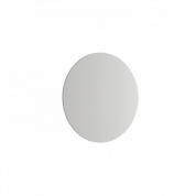 круглый настенный и потолочный светильник белого цвета