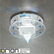 Встраиваемый светильник Orion downlight Str 10-345 chrom/EBL
