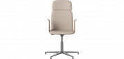 Palm upholstered ceo chair with veneered armrests and gliders Bolia кресло