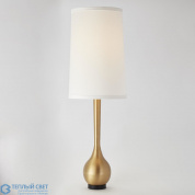 Bulb Vase Table Lamp-Brushed Brass Global Views настольная лампа