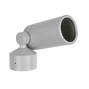 регулируемый прожектор цилиндрической формы серого цвета