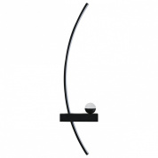 бра с вертикальной штангой и двумя источниками света