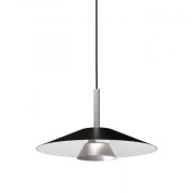 05302ANDHXXXX Elesi luce Narciso SP M LED 1L круглый светодиодный подвесной светильник чёрный; алюминий