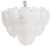 подвесная люстра с белыми плафонами