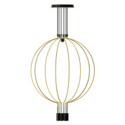 SPLIAIG8NEOOLED Axolight Liaison L8 SP LED крупная дизайнерская люстра золотой; чёрный