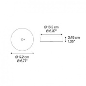 основание для шести подвесных светильников черного цвета