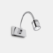 настенный светильник с гибким кронштейном и направленным светом