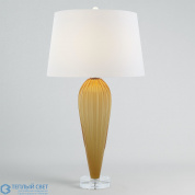 Teardrop Glass Lamp-Amber Global Views настольная лампа